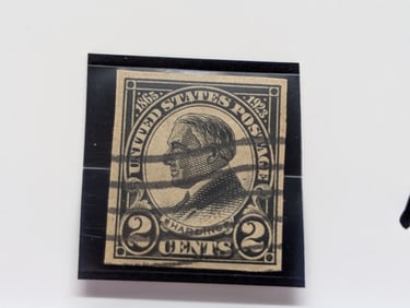 Scott # 611 W. Harding 2 Cent Stamp, Used