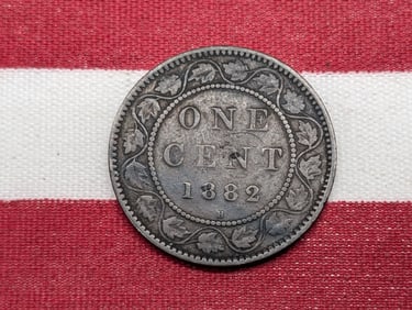 1882-H Canada Large Cent