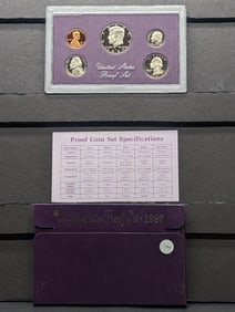 1987 -S U.S. Proof Set In OGP w/COA