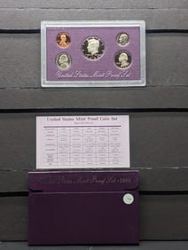 1988 -S U.S. Mint Proof Set In OGP w/COA