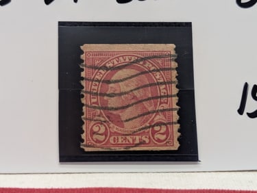 Scott # 599A Washington 2 Cent Stamp, Used