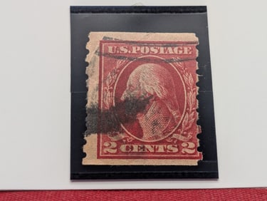 Scott # 413 Washington 2 Cent Stamp, Used