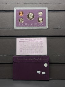 1990 -S U.S. Mint Proof Set In OGP w/COA