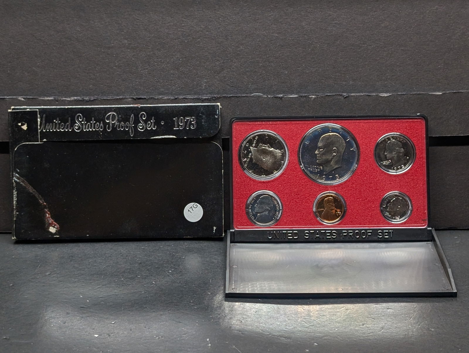 1973 S US Mint Proof Set. OGP (1 of 3)