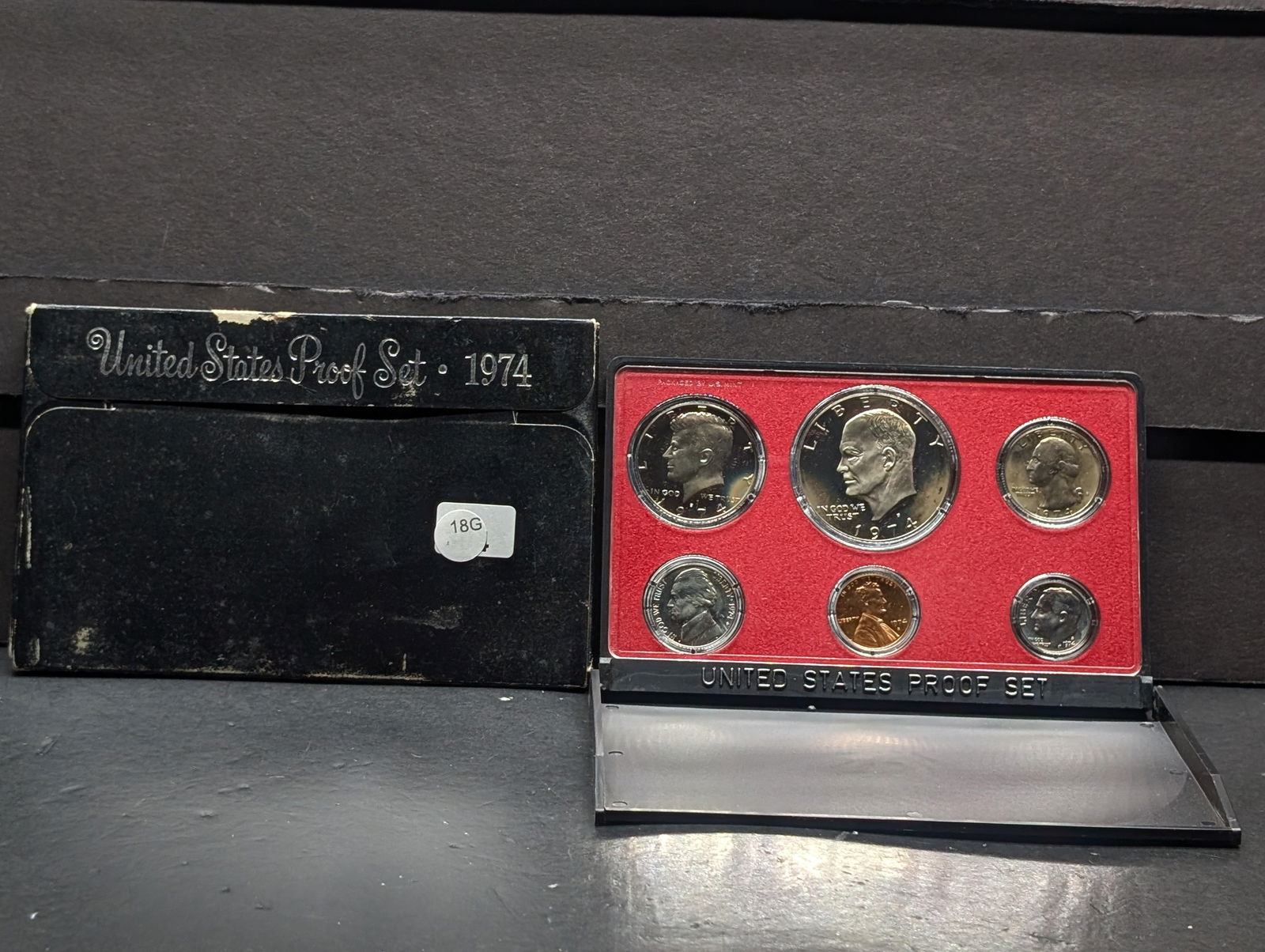 1974 S US Mint Proof Set. OGP (1 of 3)