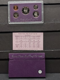1993 S US Mint Proof Set. OGP