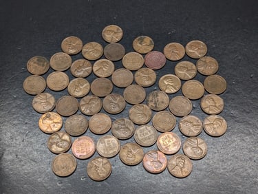 (51) 1955-S Lincoln Wheat Cents