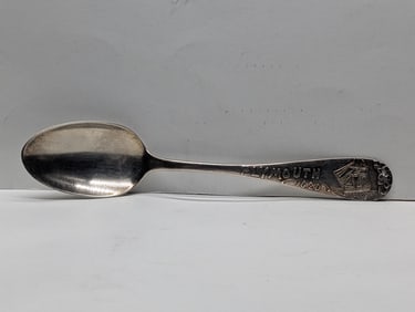 "Plymouth 1620" Sterling Silver Souvenir Spoon, 25 Grams