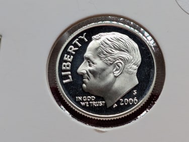 2006-S 90% Silver Proof Roosevelt Dime