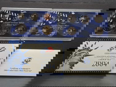 2004 -S U.S. Mint Proof Set In OGP With COA