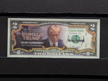 Donald Trump $2 Novelty Note