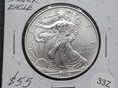 2008-W American Silver Eagle Dollar