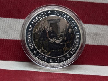 Declaration of Independence Token, BU-New, Novelty