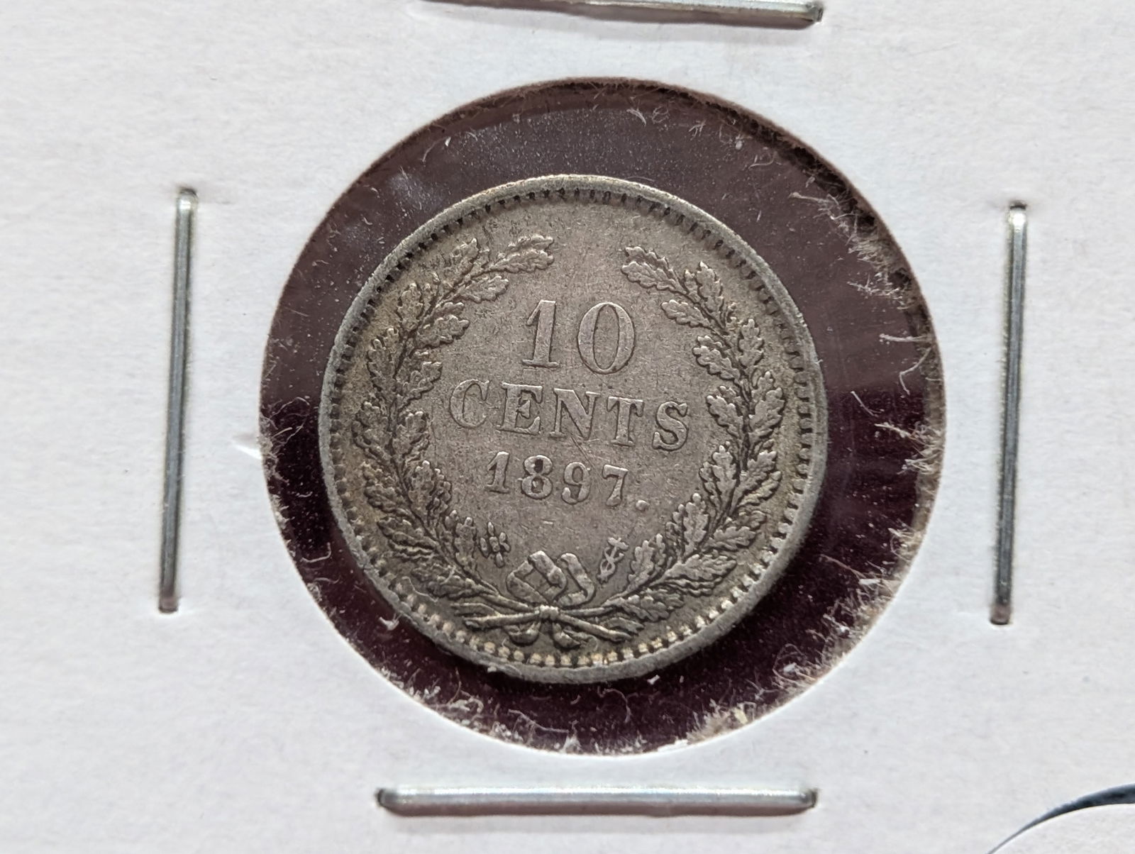 1897 Netherlands Silver 10c. (1 of 3)