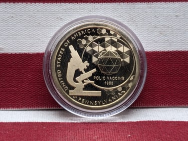 2019-S Proof American Innovation Dollar, Pennsylvania (PA)