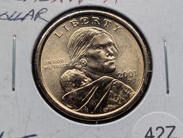 2001-D Sacagawea Dollar
