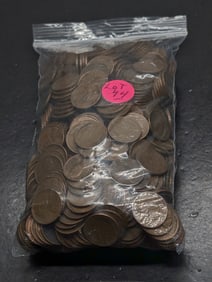 Approximately 500 Lincoln Wheat Cents
