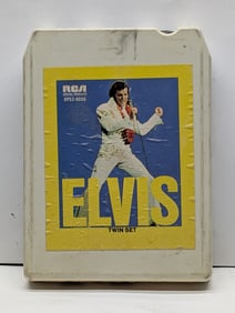 Elvis-1973, 8 Track, Twin Set, Hound Dog, etc., Works