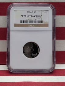 2006-S Jefferson Nickel Proof PF 70 Ultra Cameo By NGC