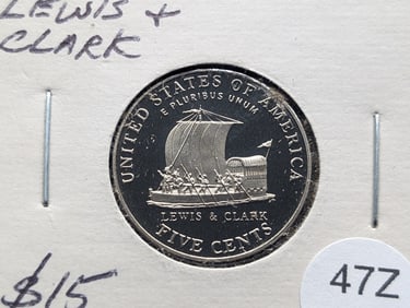2004-S "Proof" Lewis and Clark Jefferson Nickel
