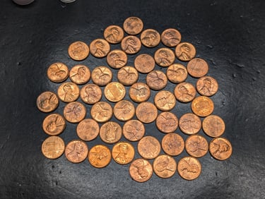 (49) 1964-P Lincoln Memorial Cents, BU.
