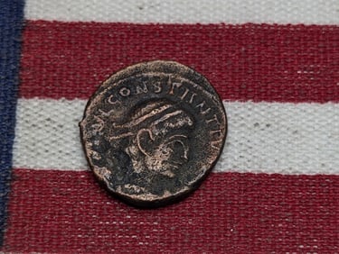 367-375 AD, EF-AU, Good Details, Ancient Roman Coin, Over 1,600 years old