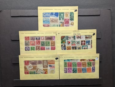 Lot of 441 Assorted U.S. Stamps