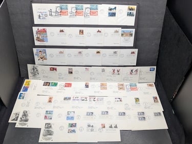 (50) Assorted First Day Cachets, All Mint