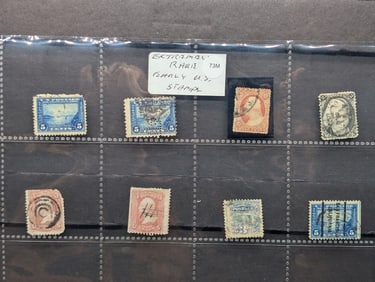 Lot of Extremely Rare U.S. Postage
