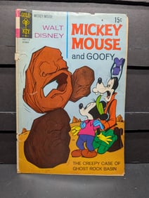 Walt Disney, Mickey Mouse and Goofy, 1971-15c, Amazing Ads, Comic Book, 54 Years Old, Re-live Your