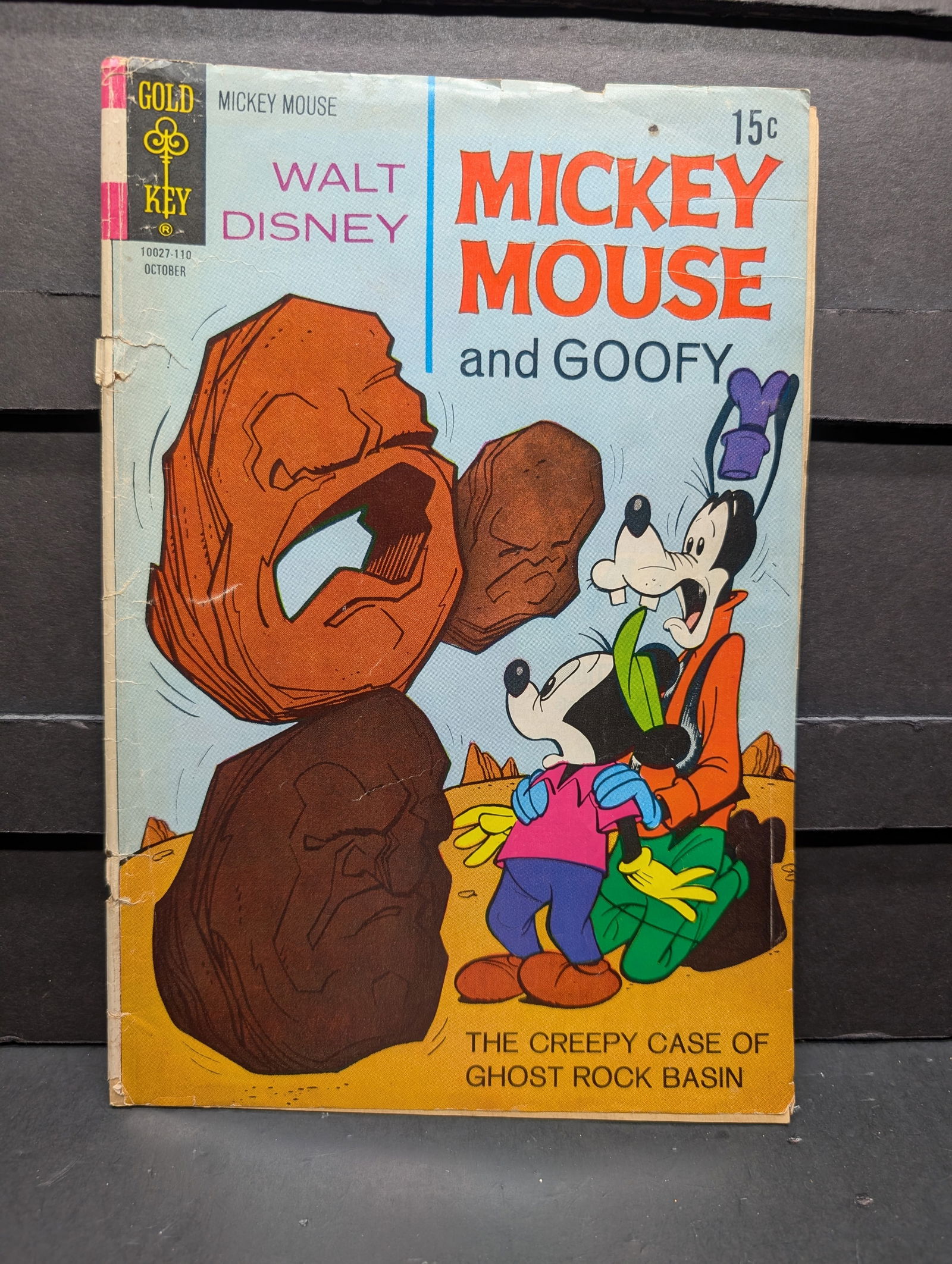Walt Disney, Mickey Mouse and Goofy, 1971-15c, Amazing Ads, Comic Book, 54 Years Old, Re-live Your (1 of 5)