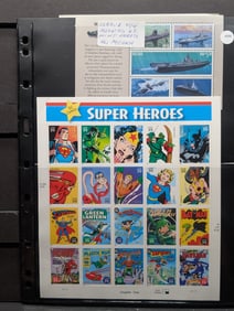 (4) U.S. Postage Mint Sheets, All Mint, Original Gum, Never Hinged