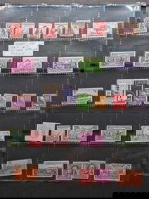 Lot of 1930'S Postage, All Mint, Original Gum, Never Hinged