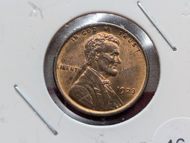 1923 Lincoln Wheat Cent - Gem BU