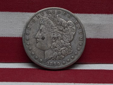 **AVERAGE CIRC** 1899-S Morgan Silver Dollar