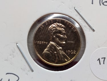 1962 Lincoln Memorial Cent Proof