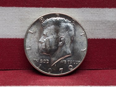 1970-D Kennedy Half Dollar Key Date - 40% Silver