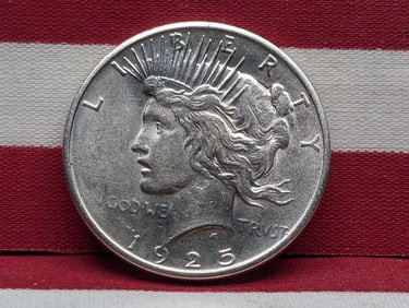 1925 Peace Dollar - 90% Silver