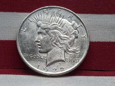 1922 Peace Dollar - 90% Silver
