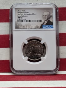 2023-P Bessie Coleman Quarter - NGC MS68 *Early Release*