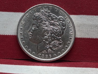 1886 Morgan Dollar - 90% Silver