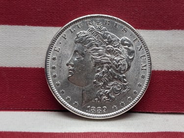 1889 Morgan Dollar - 90% Silver