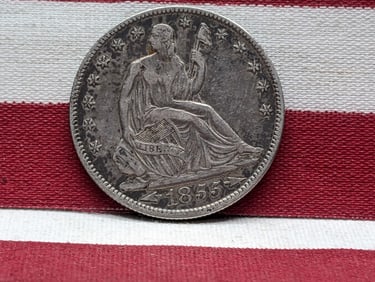 1855-O Seated Liberty Dollar