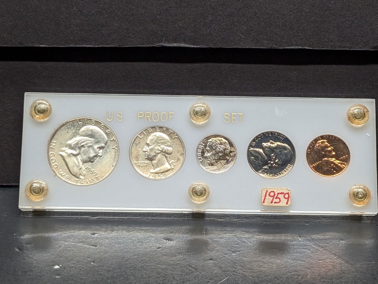 1959 U.S. Proof Set in Capital Case (1 of 2)