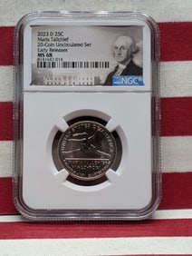 2023-D Maria Tallchief Quarter - NGC MS68 *Early Release*