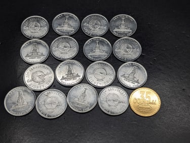 Grab Bag of Various Coin World Convention Tokens
