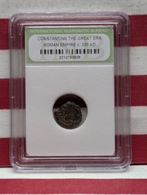 c. 330 AD Constantine the Great Era Roman Empire Coin