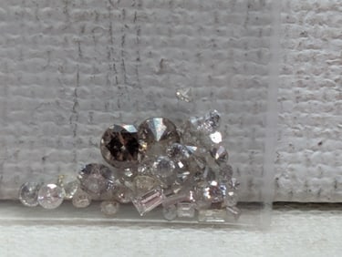 0.60 Ct. Diamond Investment Lot - WONDERFUL Mixed Shape Diamonds!!