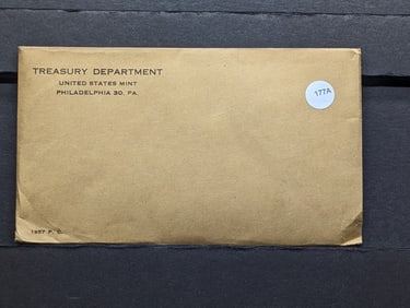 1957 Proof Set. Never opened.