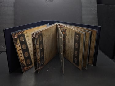Colorized Partial Presidential Dollar Collection in Album (2007-2013) Displayed in Information